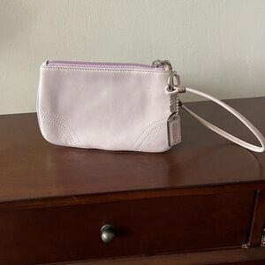 Coach Lavendar/Lilac Wristlet
